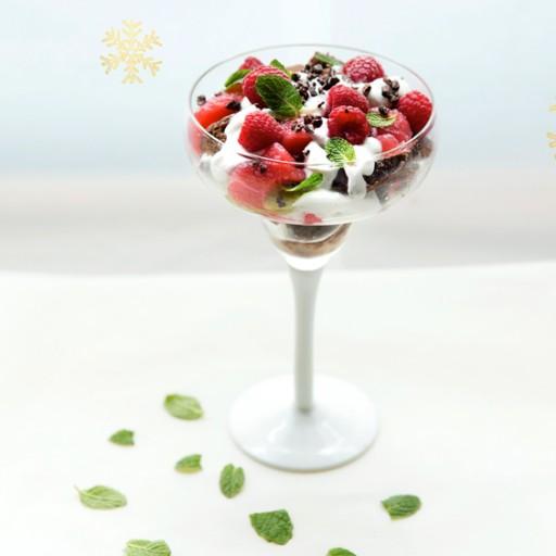 Healthy Christmas Trifle